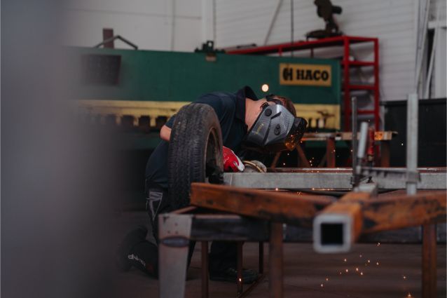 Werkplaats André Wagenbouw - sfeerfoto